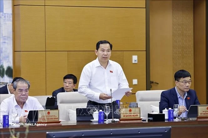 越共中央委员、国会秘书长、国会办公厅主任、国家选举委员会办公室主任黎光孟。图自越通社