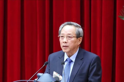 中央组织部常务副部长黄登光。图自越通社