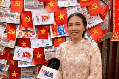中国香港中文大学博士后研究人员阮氏庆 图自越通社