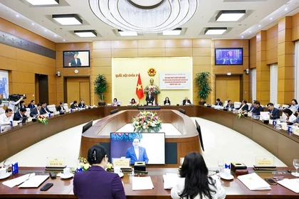 越南全国选举工作视频会议：全国3320个乡坊应用选民名单编制软件