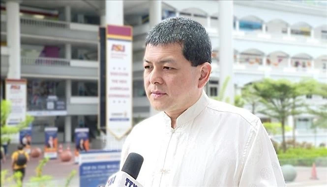 太平洋研究中心高级专家吴逸顺。图自越通社