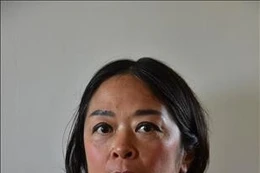 旅居法国的音乐研究学者黎依玲 图自越通社