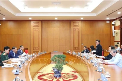 会议现场。图自越通社