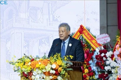 法国越南企业家协会（Abfrance）主席阮海南。图自越通社