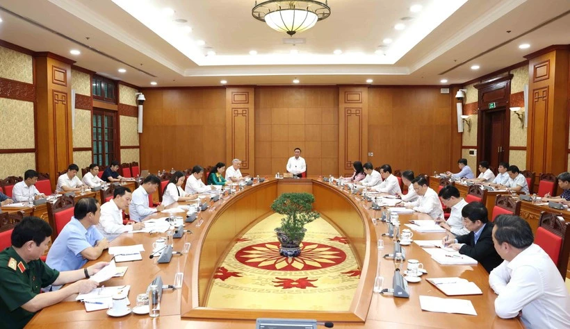 会议现场。图自越通社