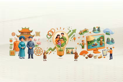 大力推进建设先进的、富有民族文化特色的越南文化