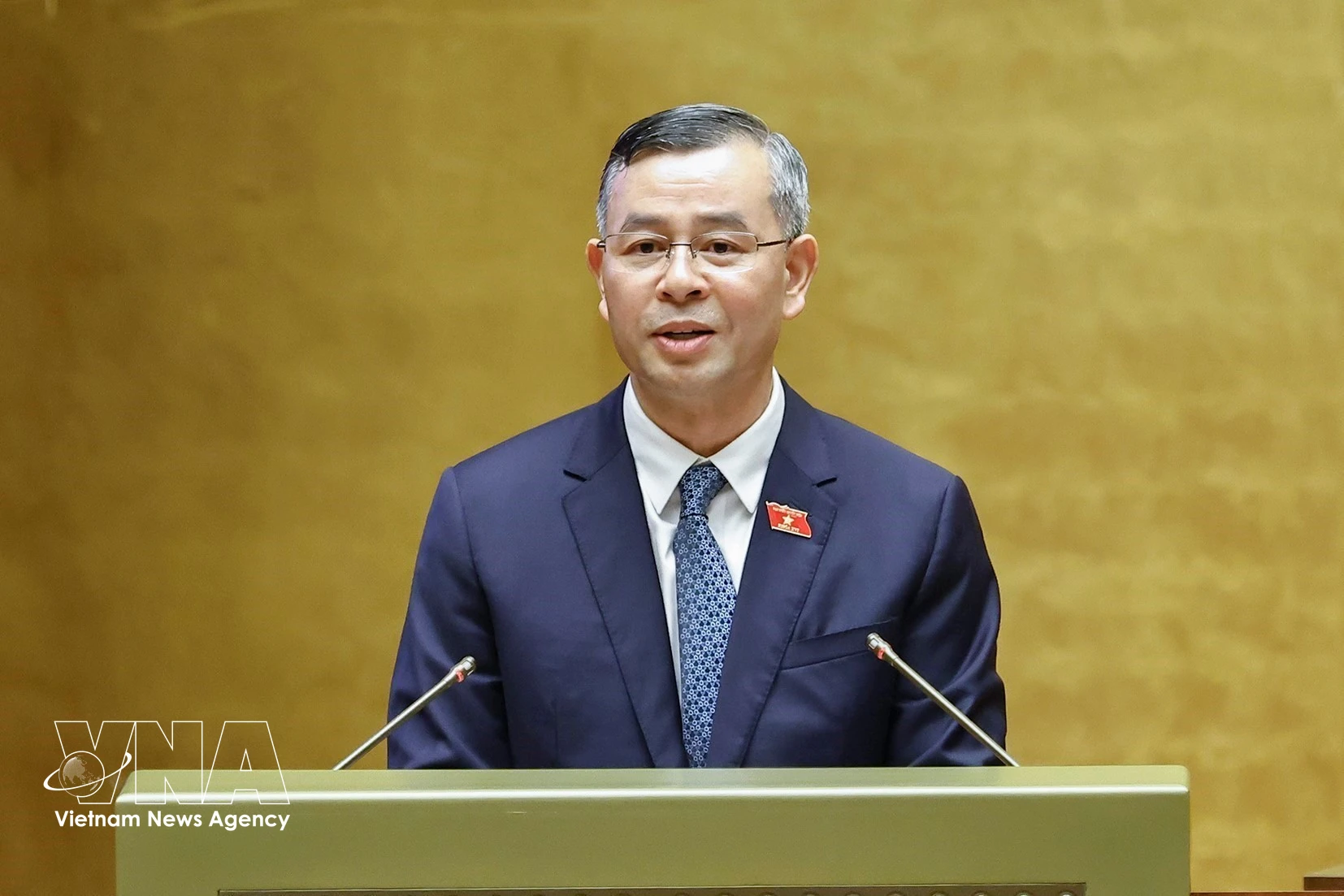 越南财政部长吴文俊。图自越通社