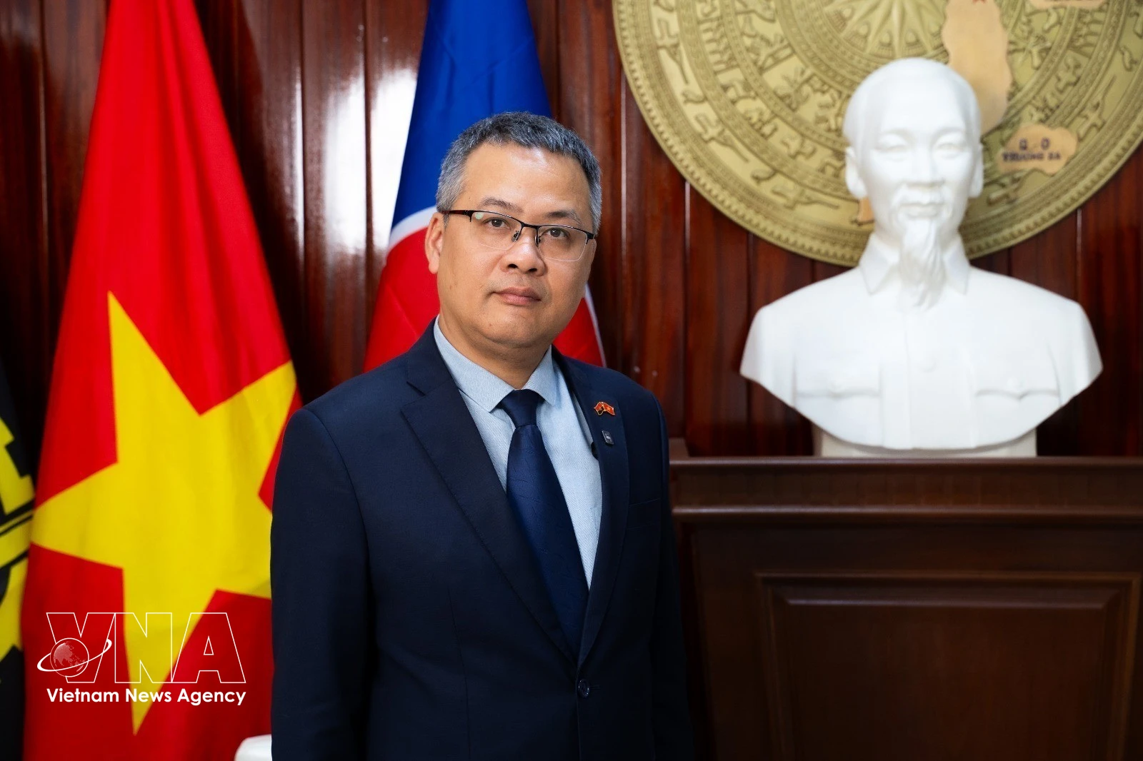 越南驻安哥拉特命全权大使杨政职。图自越通社