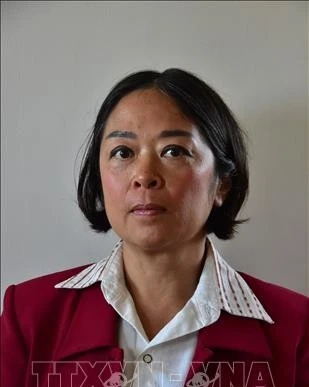 旅居法国的音乐研究学者黎依玲 图自越通社