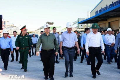 越南政府总理范明政莅临嘉莱省调研指导第13号台风灾后恢复工作