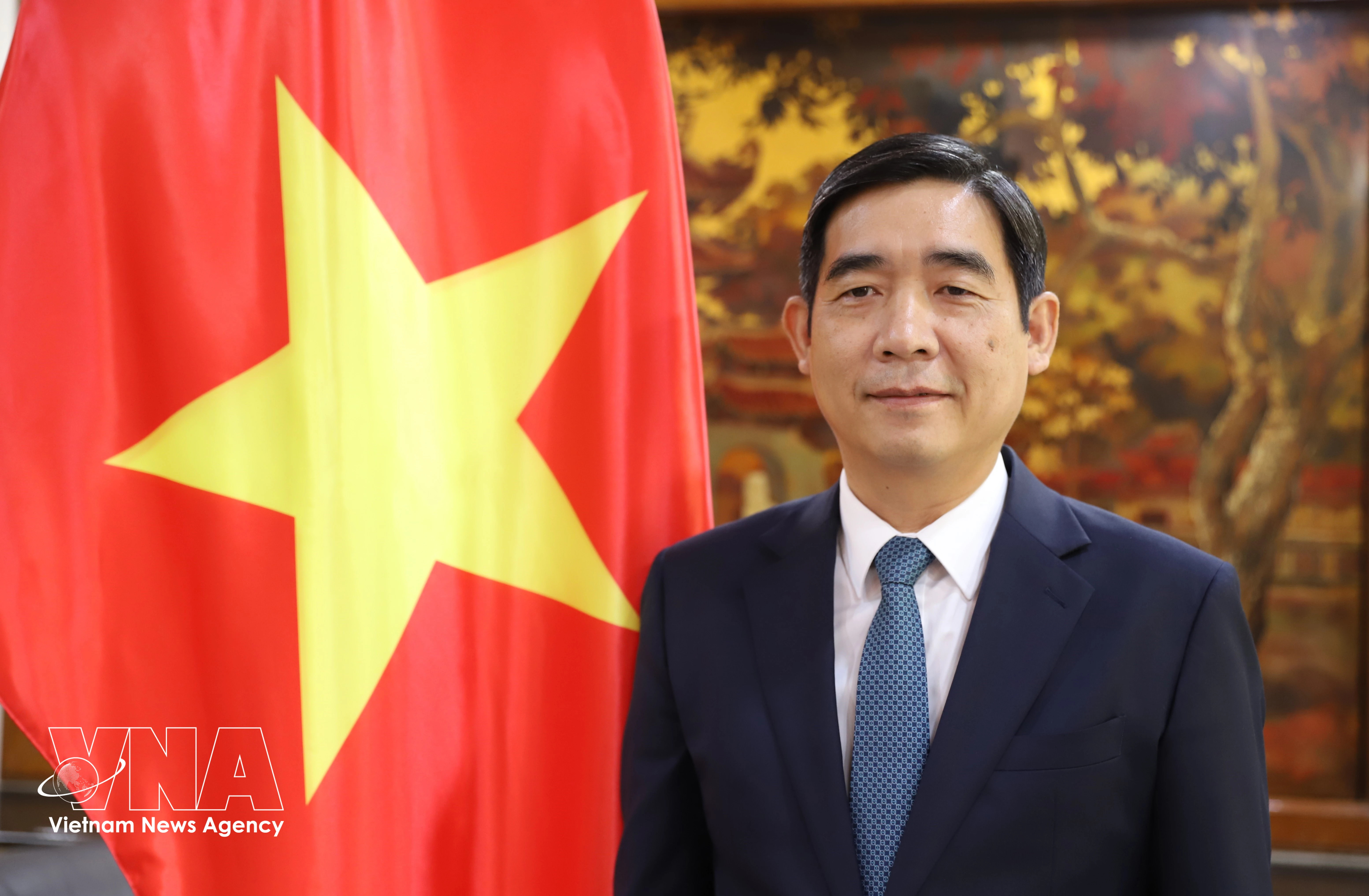 越南驻泰国大使范越雄。图自越通社