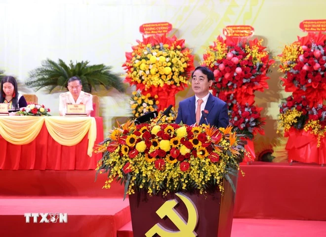 庆和省省委书记严春成。图自越通社