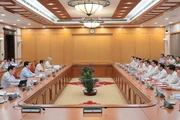 越共中央政治局与6省省委常委会召开会议