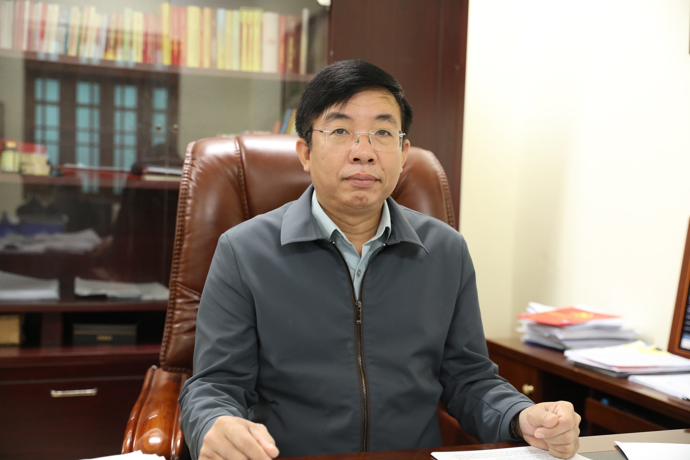 宁平省南华闾坊党委副书记、人民委员会主席阮文强。图自越通社