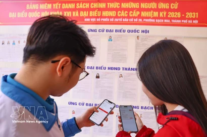 第57号决议：VNeID应用助力大学生参与第十六届国会和各级人民议会代表选举