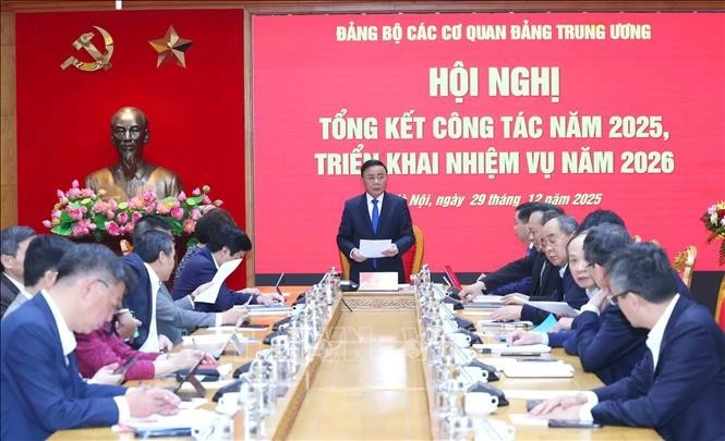 会议现场。图自越通社