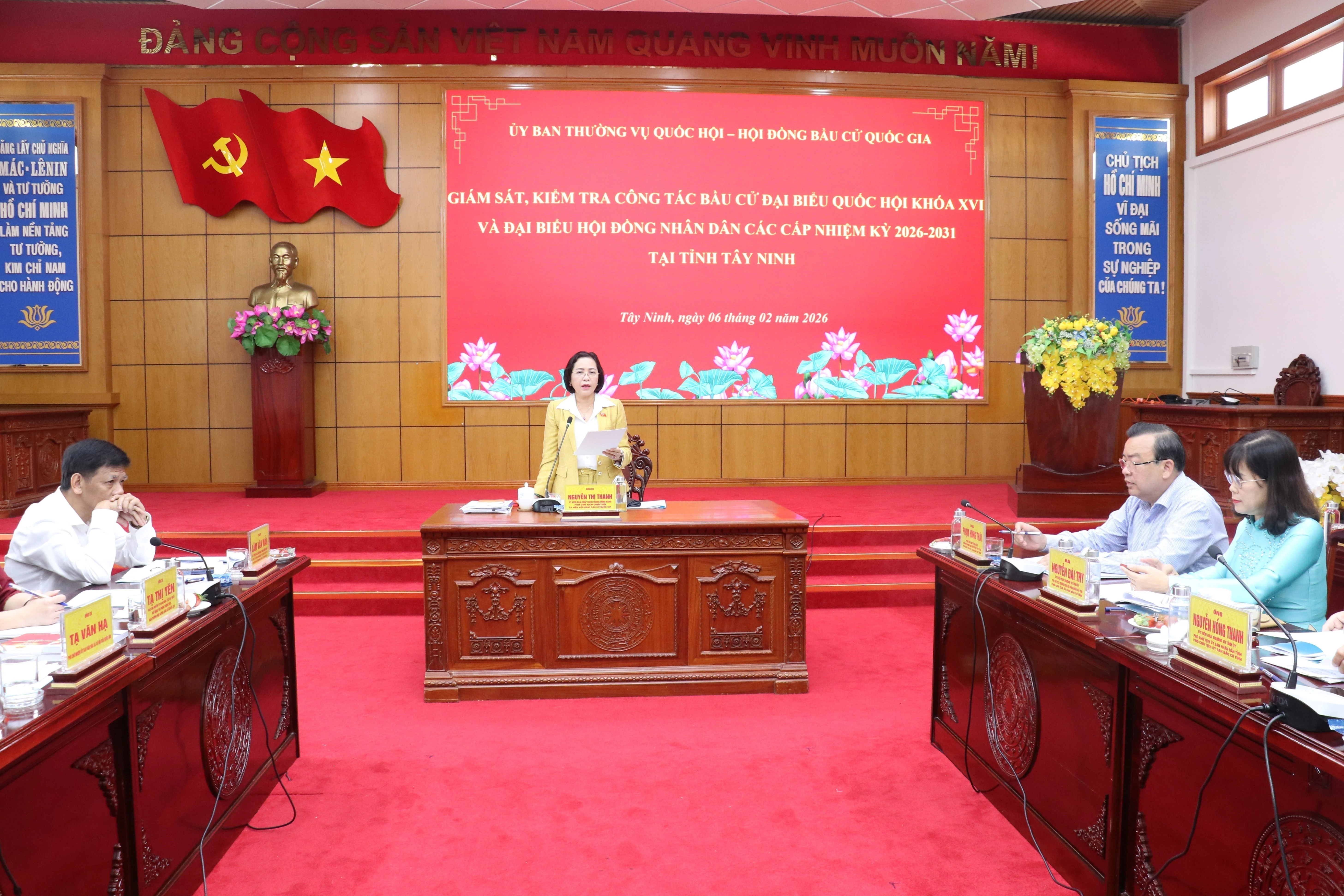 会议现场。图自越通社