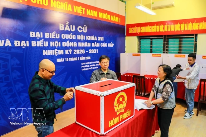 第十六届国会代表和2026-2031年任期各级人民议会代表选举的准备工作正在同步开展。图自越通社