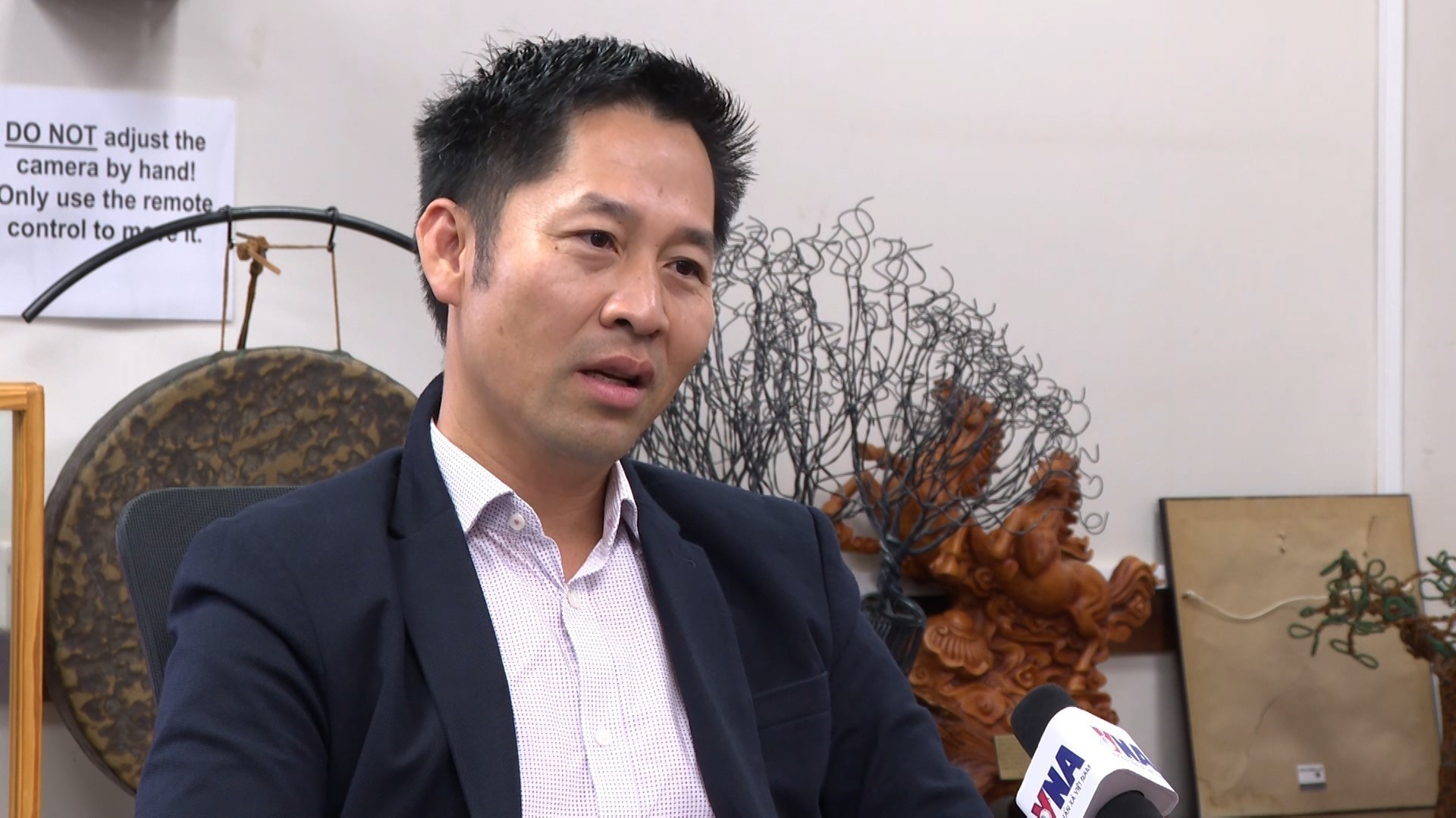 南非比勒陀利亚大学讲师杨英俊教授。图自越通社