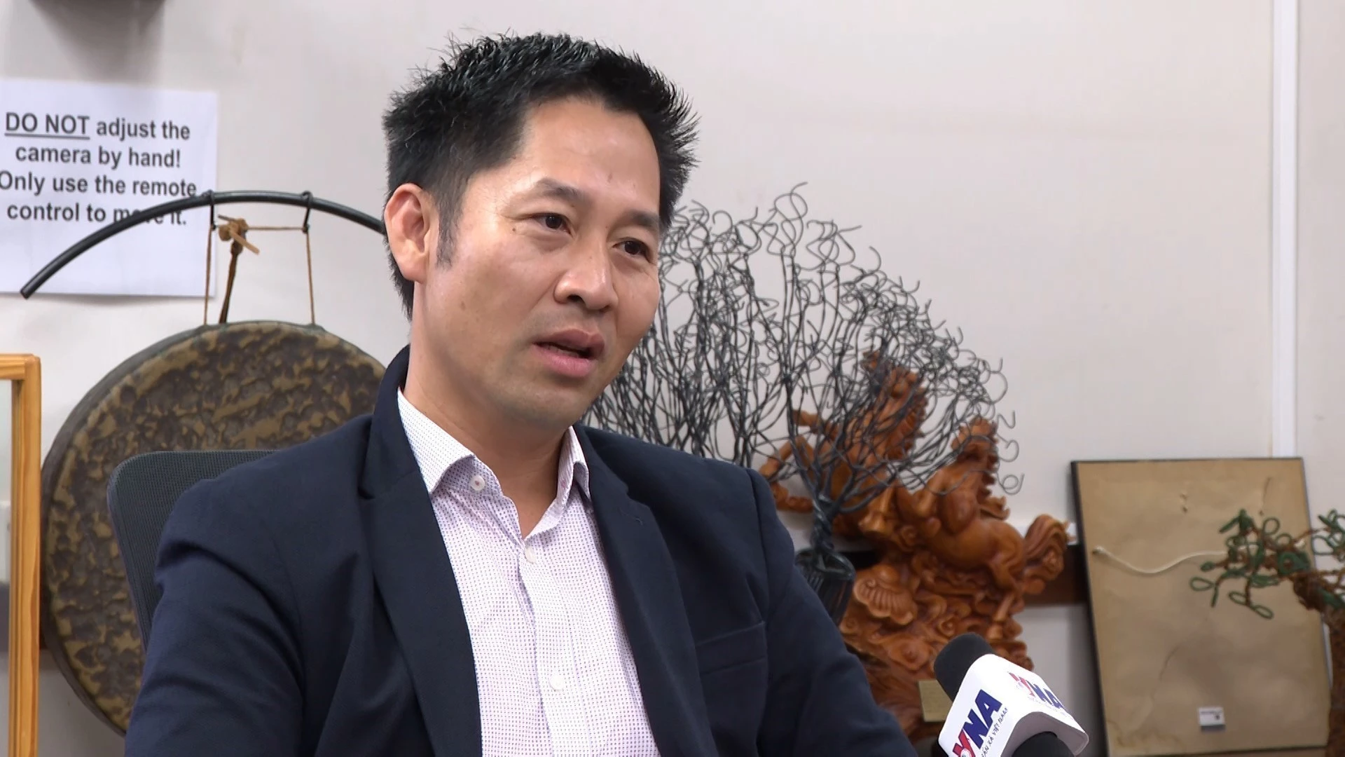 南非比勒陀利亚大学讲师杨英俊教授。图自越通社