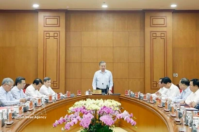 越共中央总书记苏林：以新思维、新做法继续坚定不移除内寇