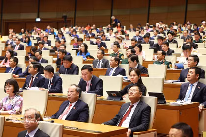 会议场景 图自越通社