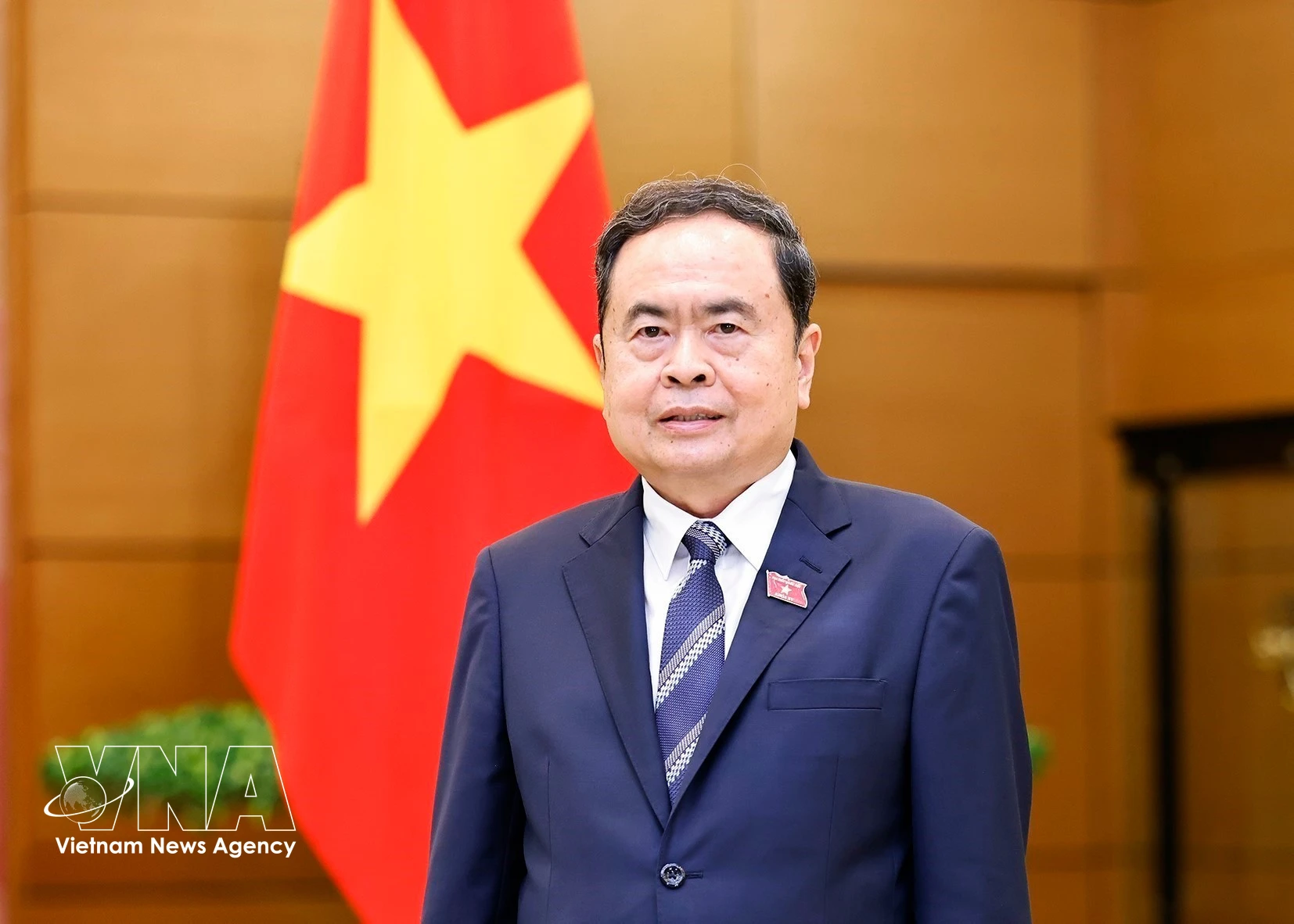 越南国会主席陈青敏 图自越通社