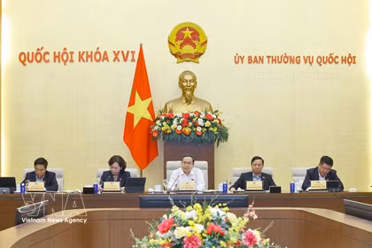 会议现场。图自越通社