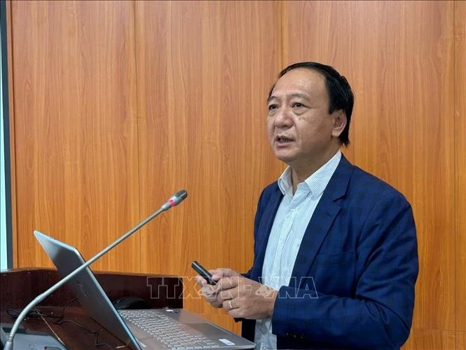 越南社会科学杂志总编辑、社会科学出版社副社长阮维利。图自越通社