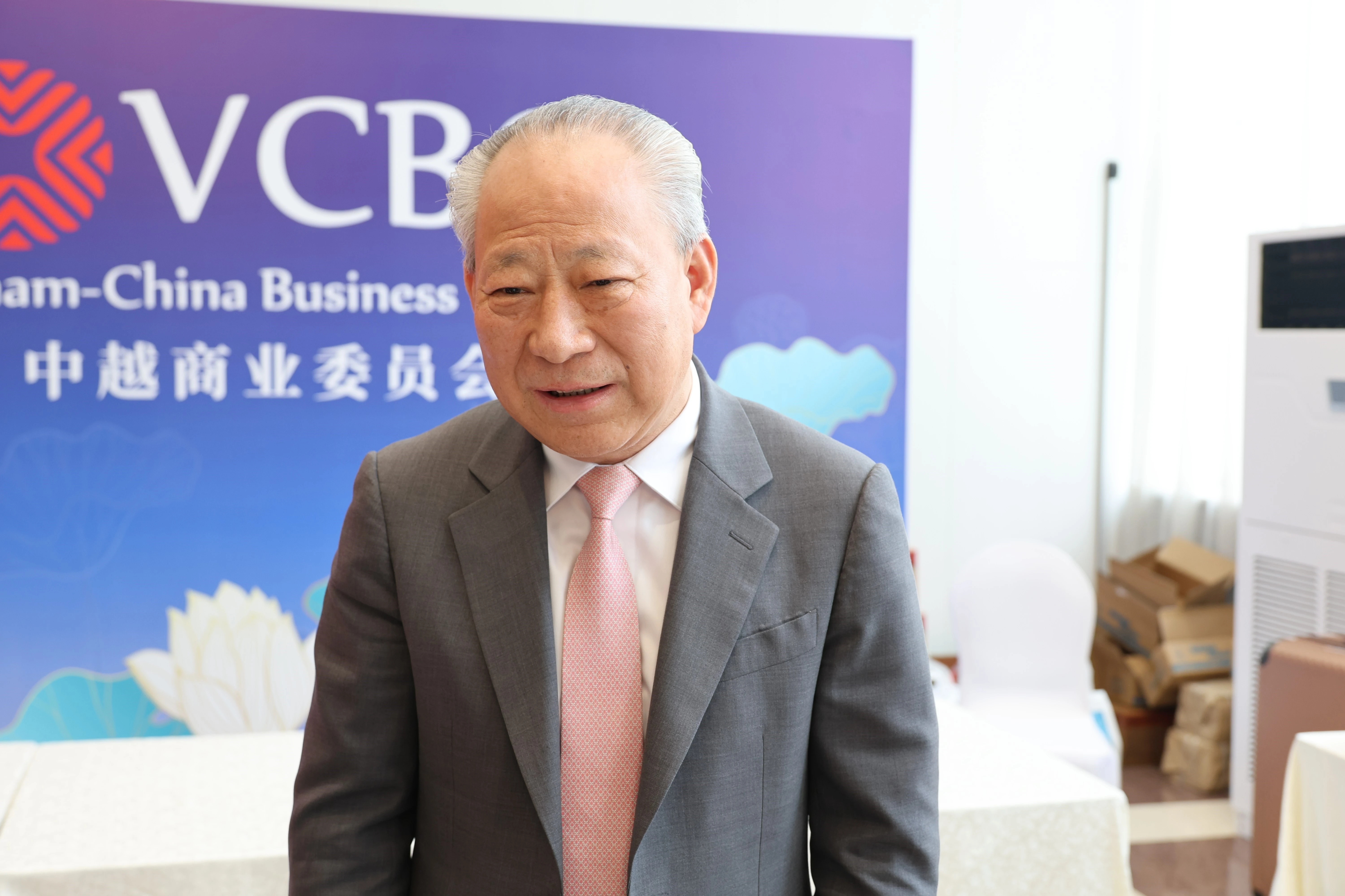 平洋建设、大西洋建设创始人、庄严智库理事长严介和。图自越通社