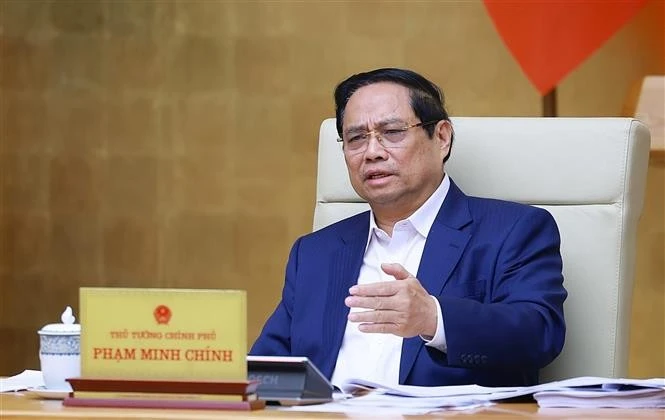 越南政府总理范明政。图自越通社