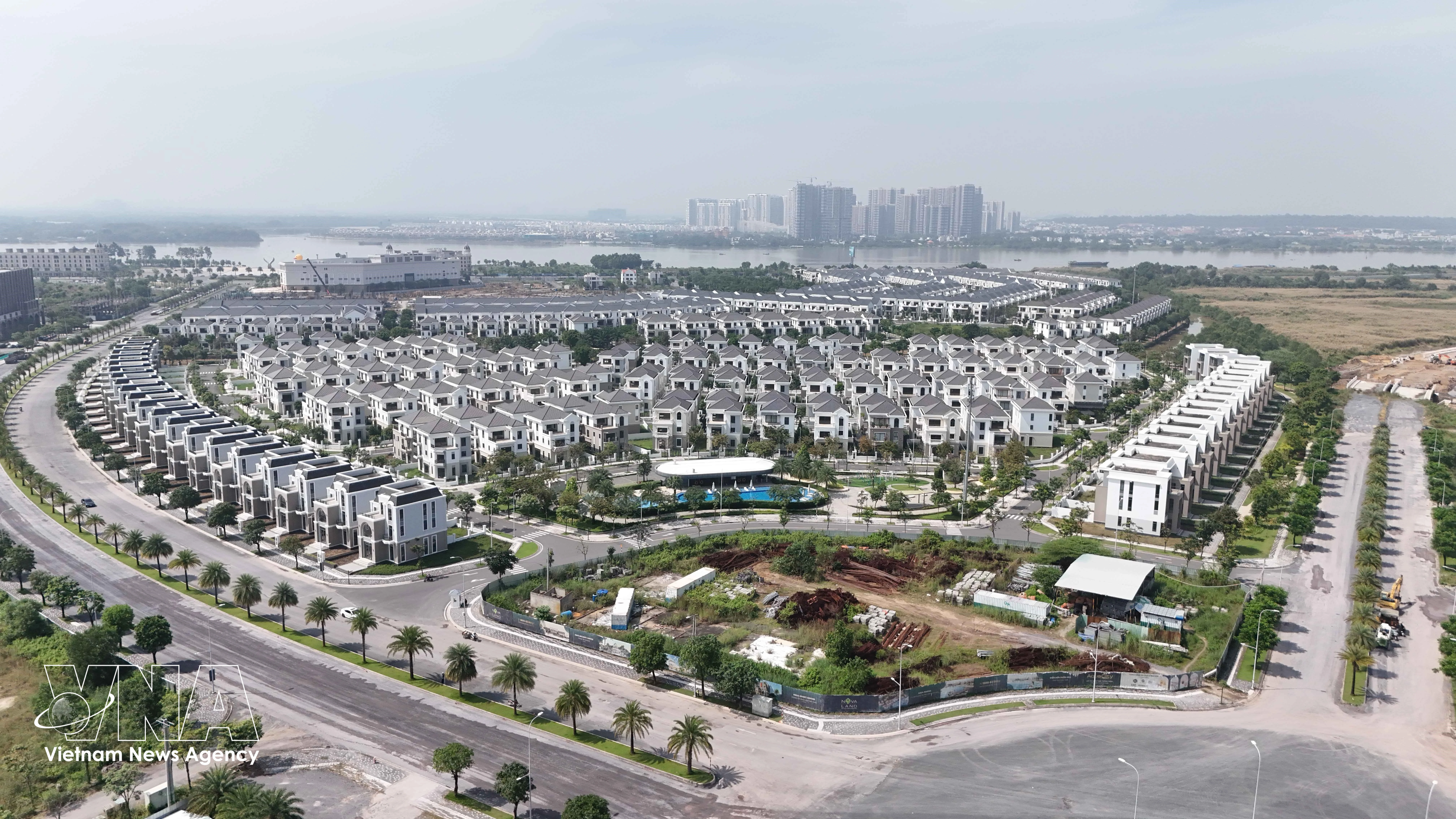 位于同奈省边和市隆兴坊的 Aqua City 项目。图自越通社