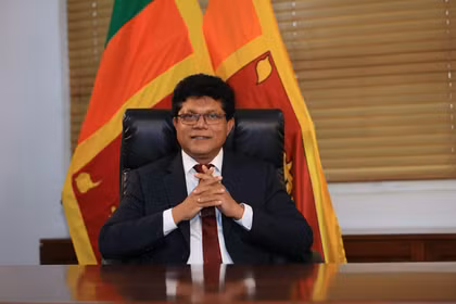 斯里兰卡环境部长、斯里兰卡-越南友好议员协会主席达米卡·帕塔本迪。人物供图