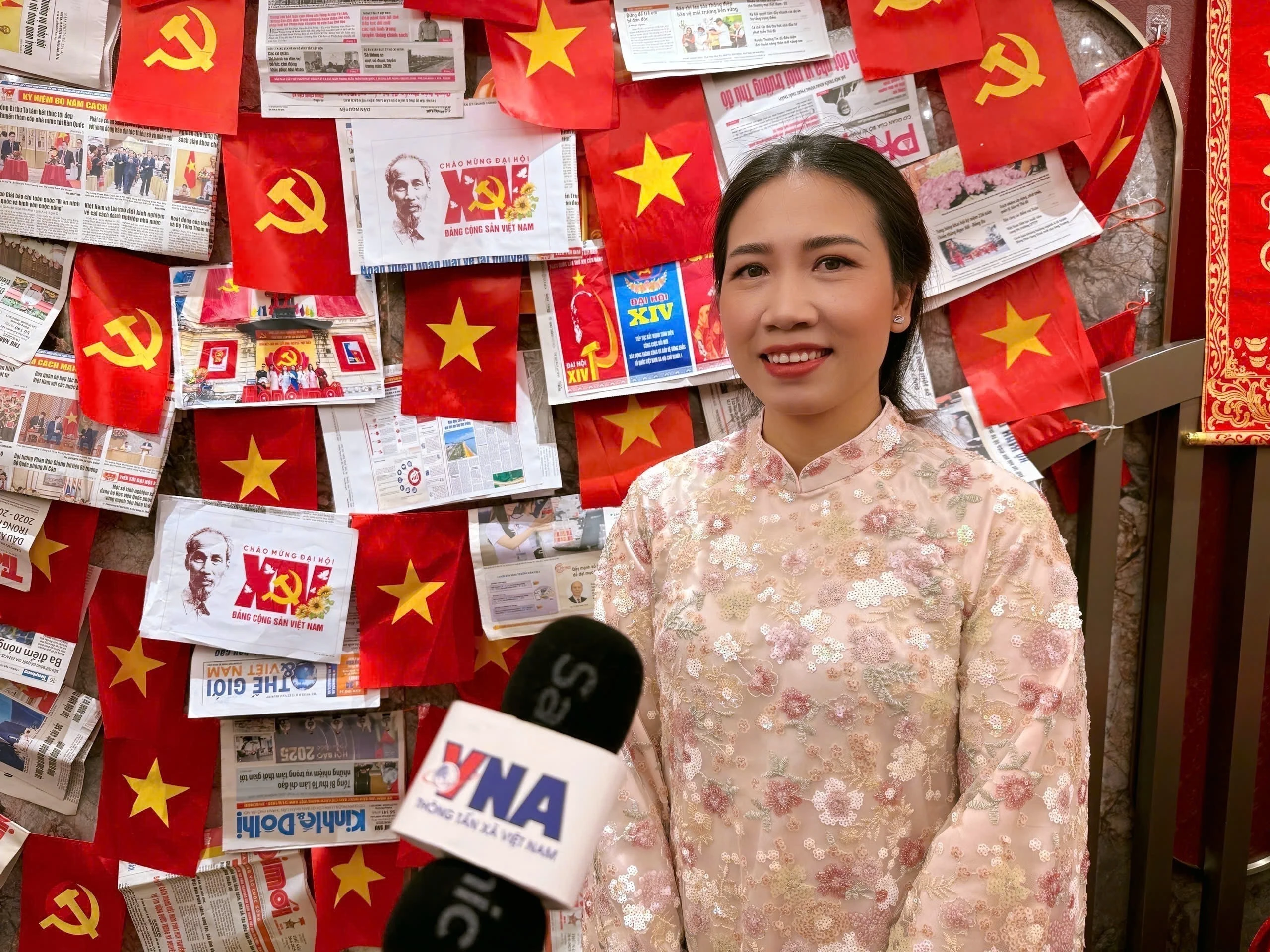中国香港中文大学博士后研究人员阮氏庆 图自越通社