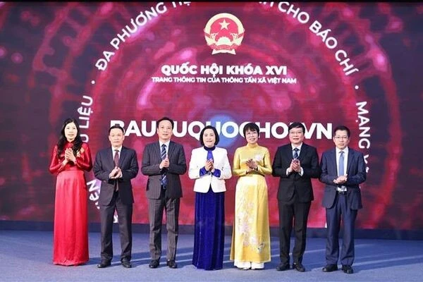 越通社推出第十六届国会与各级人民议会代表选举专题信息平台