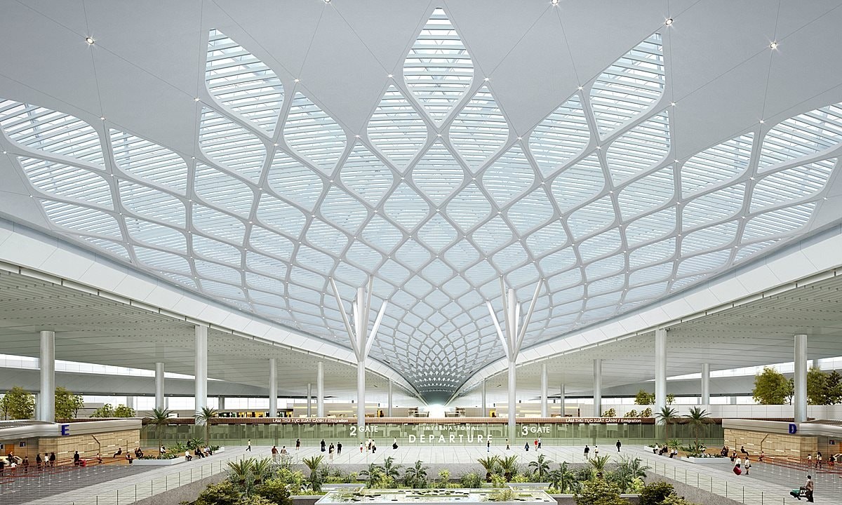 隆城国际机场一期工程将于2025年12月19日举行落成典礼。图自越通社