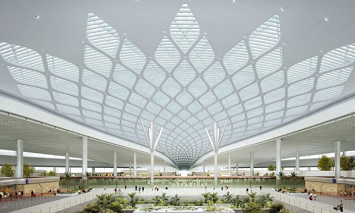 隆城国际机场一期工程将于2025年12月19日举行落成典礼。图自越通社