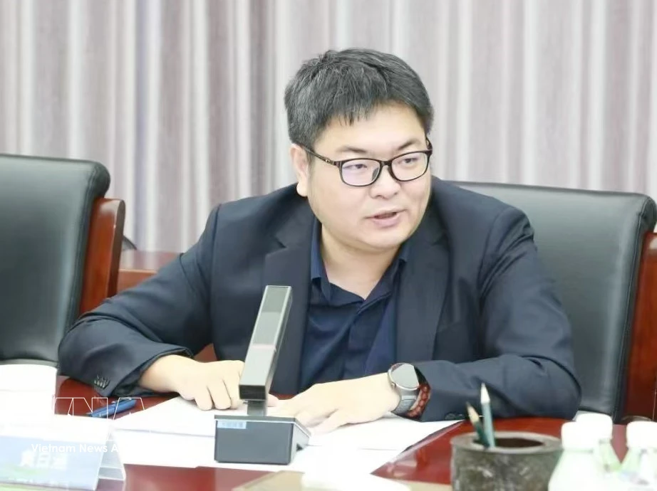 中国福建省华侨大学海上丝绸之路研究院院长黄日涵教授 图自越通社