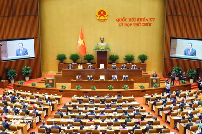 会议场景 图自越通社