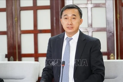 越南卫生部副部长、国家医学委员会主席、越共十四大医疗保障工作组组长陈文瞬教授