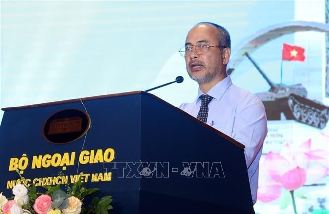 越南国家海外越南人委员会主任阮中坚。图自越通社