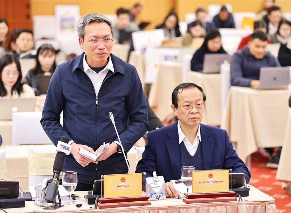 越南公安部办公厅主任、公安部发言人阮国瓒少将。图自越通社