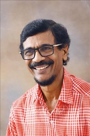 里兰卡执政的人民解放阵线（JVP）总书记蒂尔文·席尔瓦。图自越通社