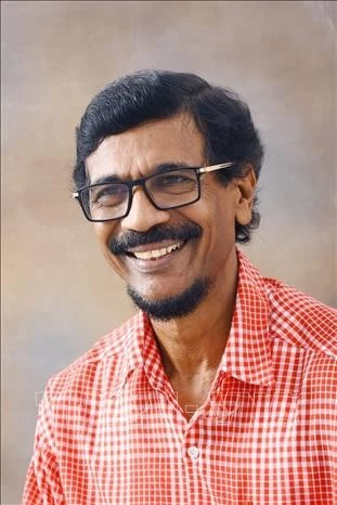 里兰卡执政的人民解放阵线（JVP）总书记蒂尔文·席尔瓦。图自越通社