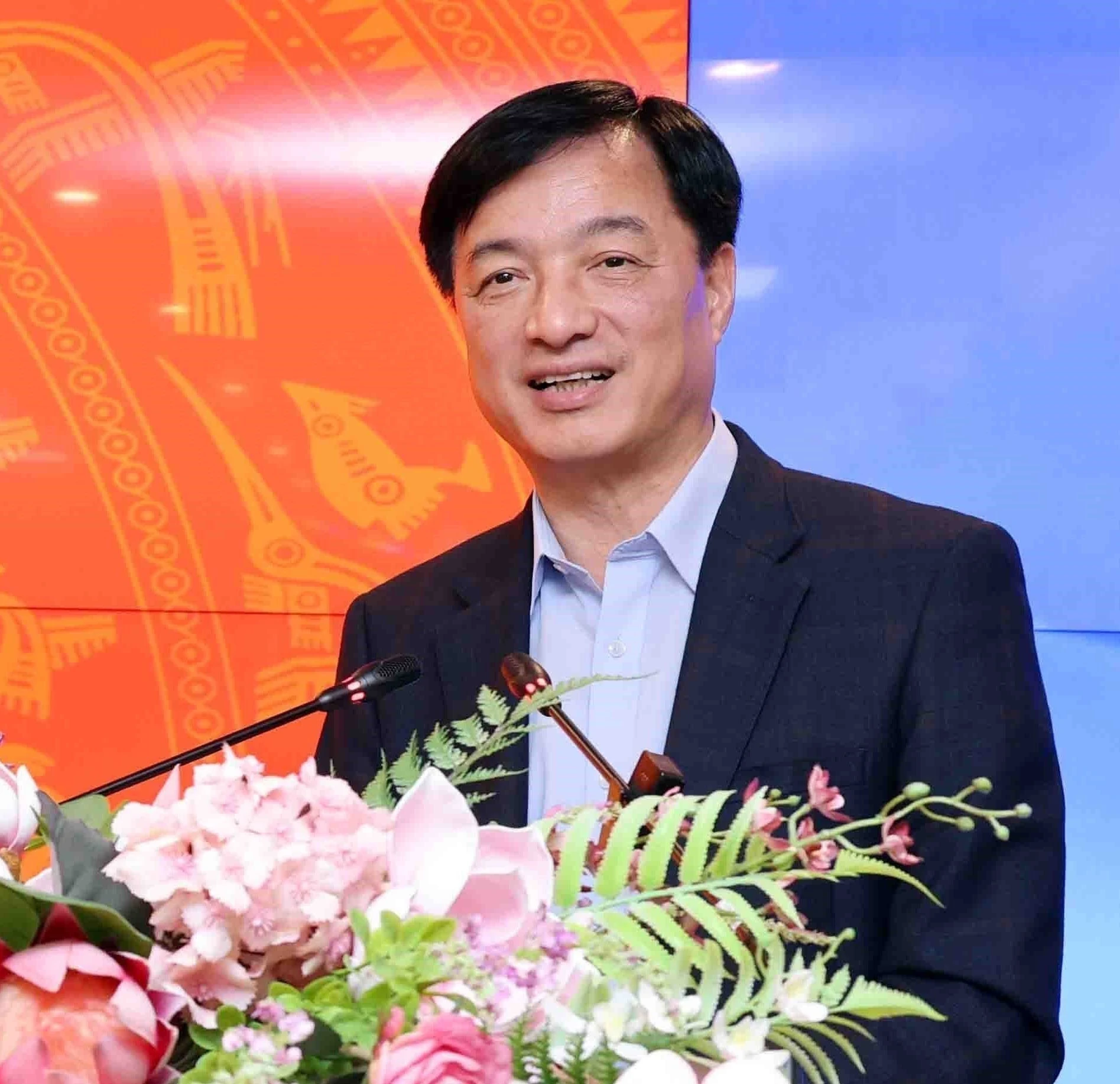 阮维玉同志出任河内市委书记。图自越通社