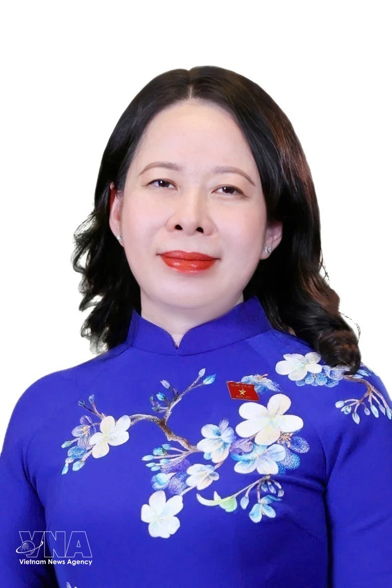 武氏映春当选2026-2031年任期国家副主席。图自越通社