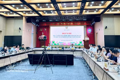 会议现场。图自越通社