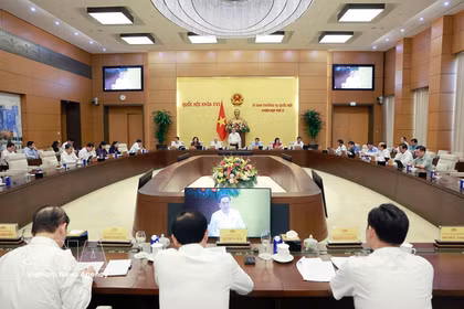 会议现场。图自越通社