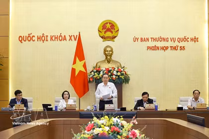 会议现场。图自越通社